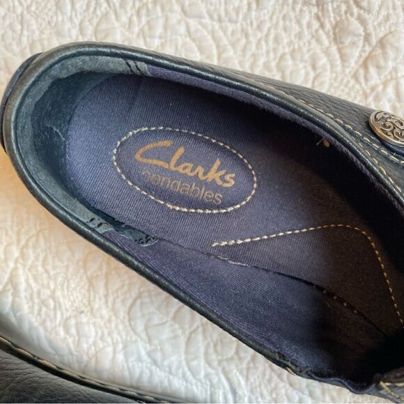 Clark’s bendable leather shoe women’s size 7.5 - Picture 4 of 6